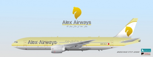 Alex Airways Boeing 777-200