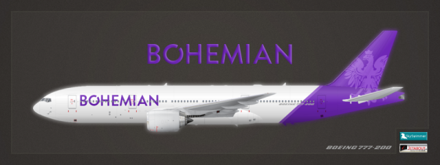 Bohemian Boeing 777-200