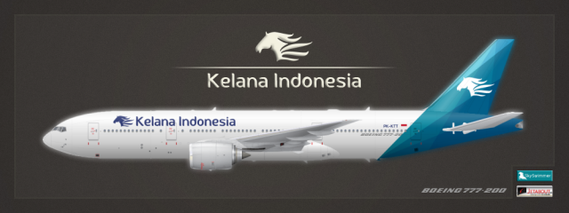 Kelana Indonesia Boeing 777-200