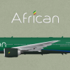 African Airlines Boeing 777-200