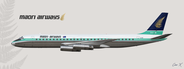 Maori Airways DC-8