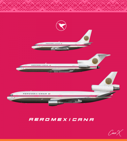 AeroMexicana - The 1970s