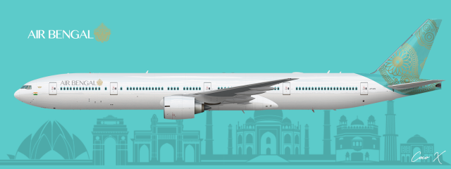 Air Bengal 777 (2017 Livery)