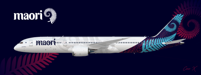 Maori Airways 787-9 (2018 Livery)