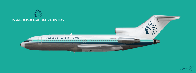 Kalakala Airlines 727-100 (1978-1987 Livery)