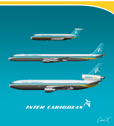 Inter Caribbean Airways - Carnival Jets