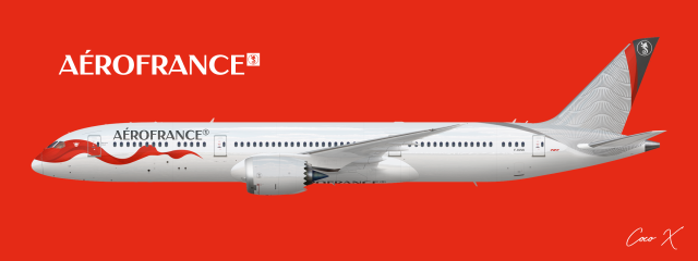 AéroFrance 787-9 '2014 Livery'