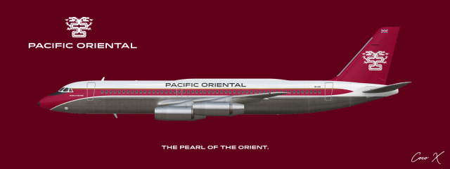 Pacific Oriental Airways CV-990 Coronado