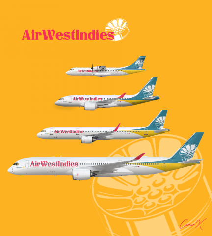 Air West Indies - Fleet 2022 Air West Indies - Fleet 2022