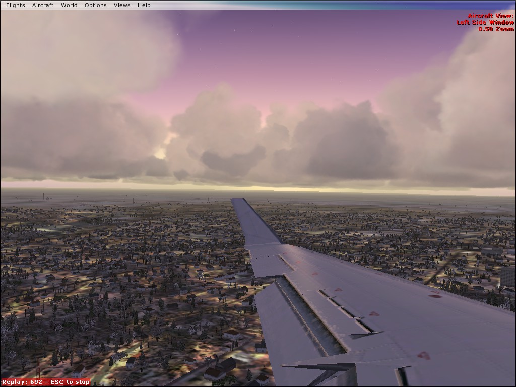 fsx passenger wing view fsx passenger wing view