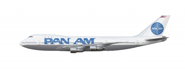 Pan Am | Billboard livery | Boeing 747-100
