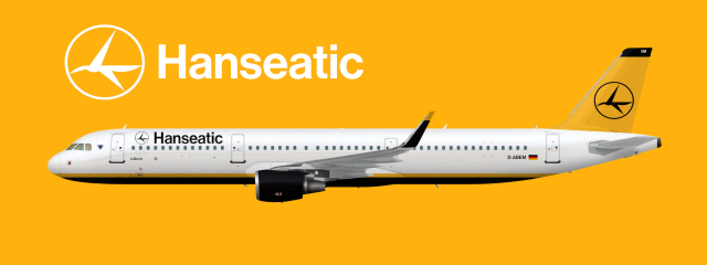 Deutsche Hanseatic Airbus A321 "2002-2020"