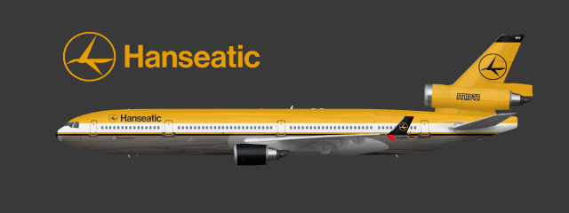 Deutsche Hanseatic McDonnell-Douglas MD-11 Combi "1984-2002"