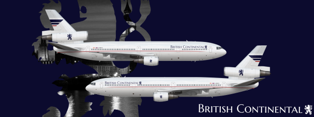 British Continental Airlines DC-10-30 (1980-2001)