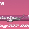 Wataniya Boeing 737-900ER