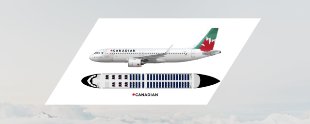Canadian | A320 + Seatmap | '2014'