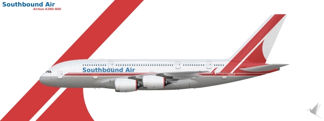 Southbound Air - Airbus A380-800
