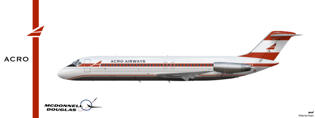 Acro DC9 1979-94 Livery