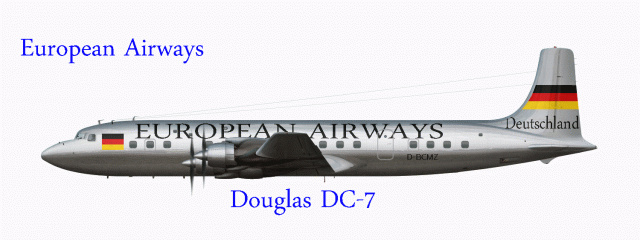 European Douglas DC 7C