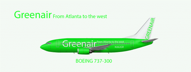 Greenair Boeing 737-300