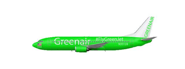Greenair Boeing 737-400