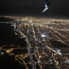 Chicago at night.