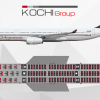 Airbus A330-300 Kochi with seat-map
