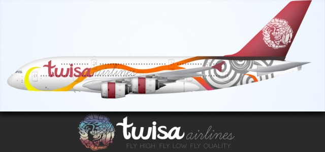 Twisa Airlines Livery