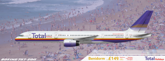 Total Holidays Boeing 757-200 "Benidorm"
