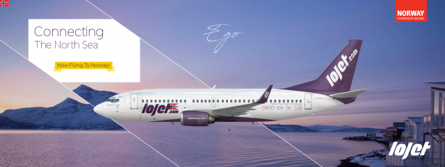 loJet Boeing 737-300 Norway Livery