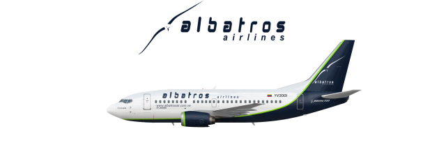 Boeing 737-500 Albatros Airlines YV3001 "Esmeralda"