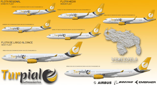 Turpial Latinoamerica Fleet