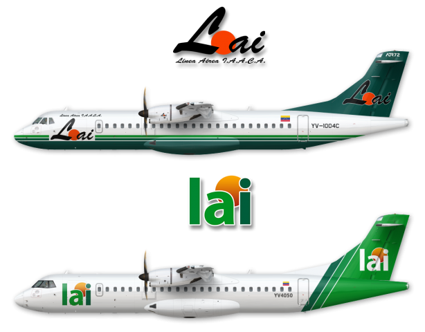 ATR 72 Lai Old & New Livery