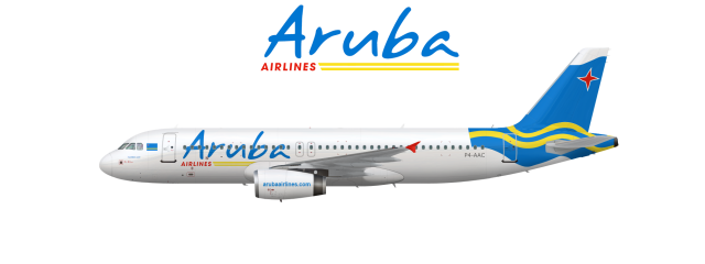 Airbus A320-232 Aruba Airlines P4-AAC "Tio Elias"