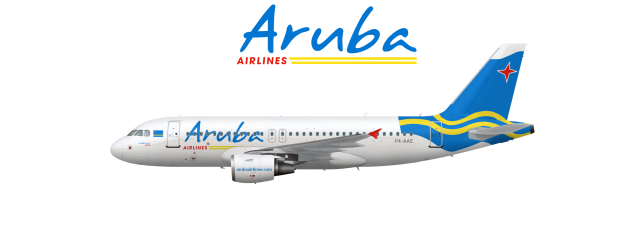 Airbus A319-111 Aruba Airlines P4-AAE "Dito"