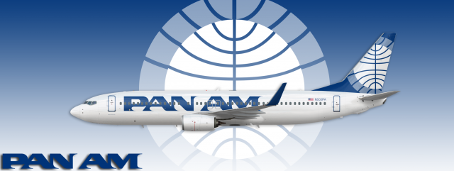 Boeing 737-800 Pan American World Airways N500PA Boeing 737-800 Pan American World Airways N500PA