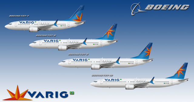 Boeing 737 MAX Family Varig