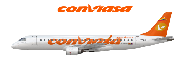 Conviasa Embraer 190 YV3052