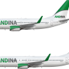 Andina Boeing 737 NG Fleet