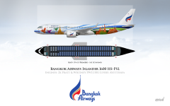 Bangkok Airways Seat Map I600 Bangkok Airways - Islander - Gallery - Airline Empires