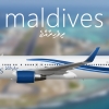 maldives | Boeing 767-300ER (8Q-MLE)