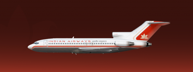 Indian Airways 60s | Boeing 727-100