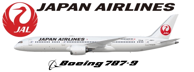 Japan Air - Boeing 787-9 - Librarian's Gallery - Gallery