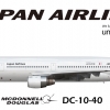 Japan Airlines - Douglas DC 10 40