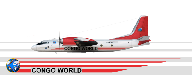 CONGO WORLD AN-24RT