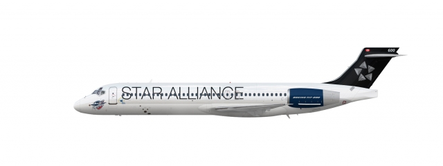 Boeing 717 200   Star Alliance