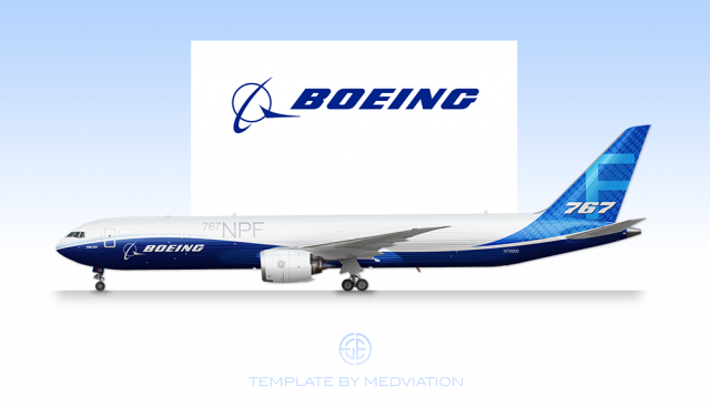 Boeing House Colours, Boeing 767-9F