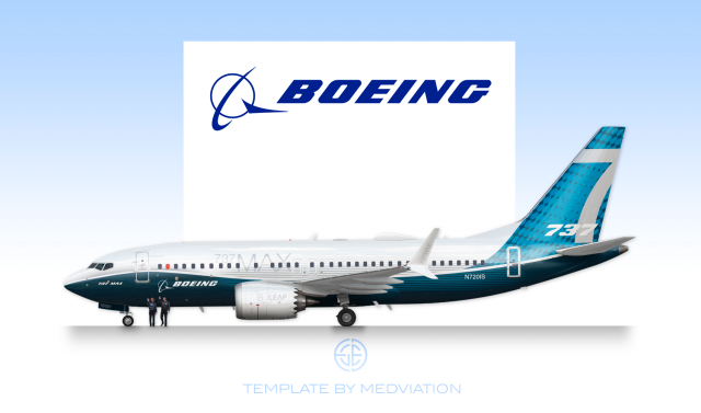 Boeing House Colours, Boeing 737 MAX 7