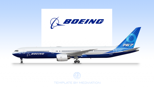 Boeing House Colours, Boeing 767-9