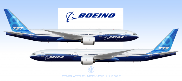 Boeing House Colours, 777-8/-9
